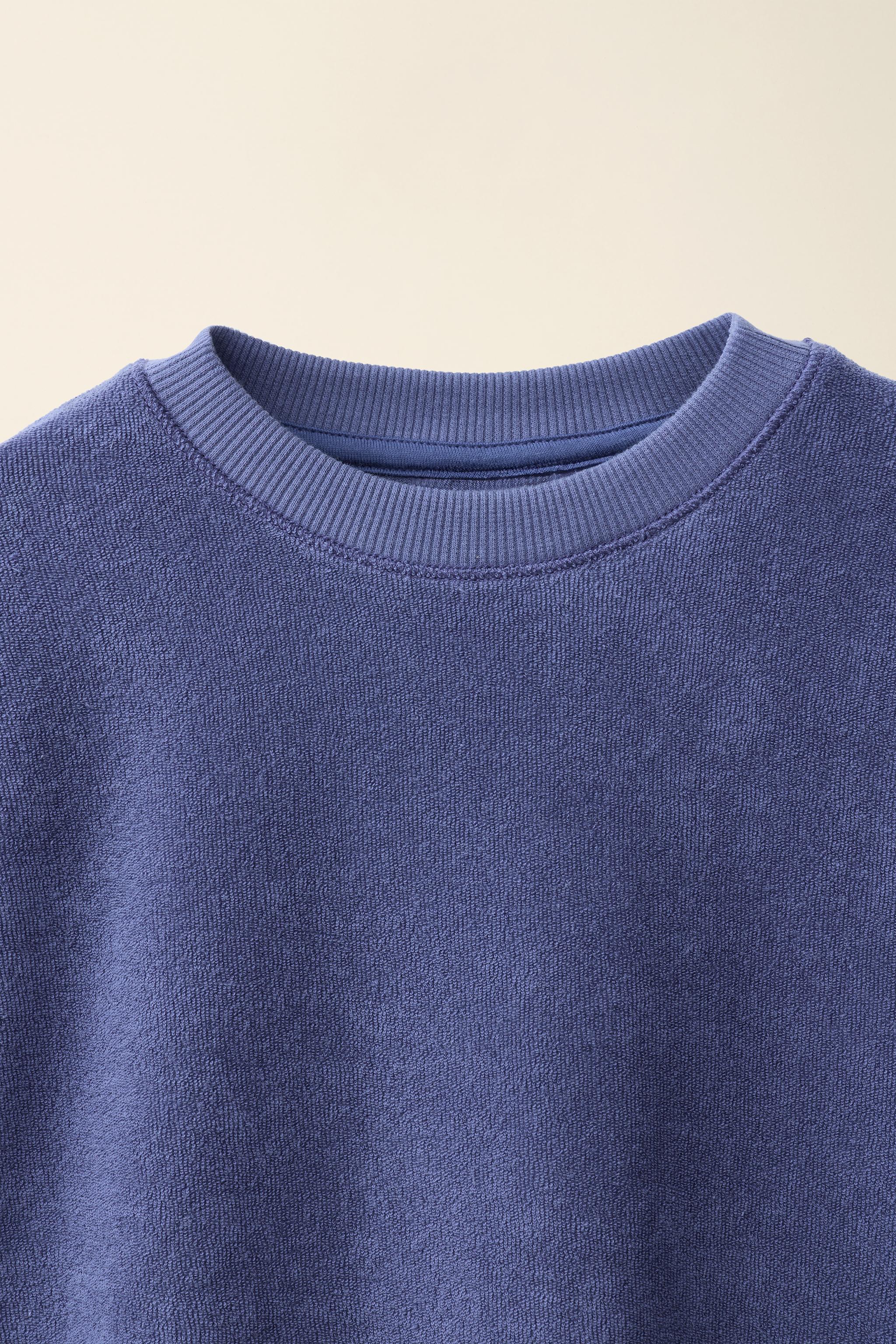 TERRYCLOTH SWEATSHIRT CREATED BY CARAMEL LONDON X ZARA